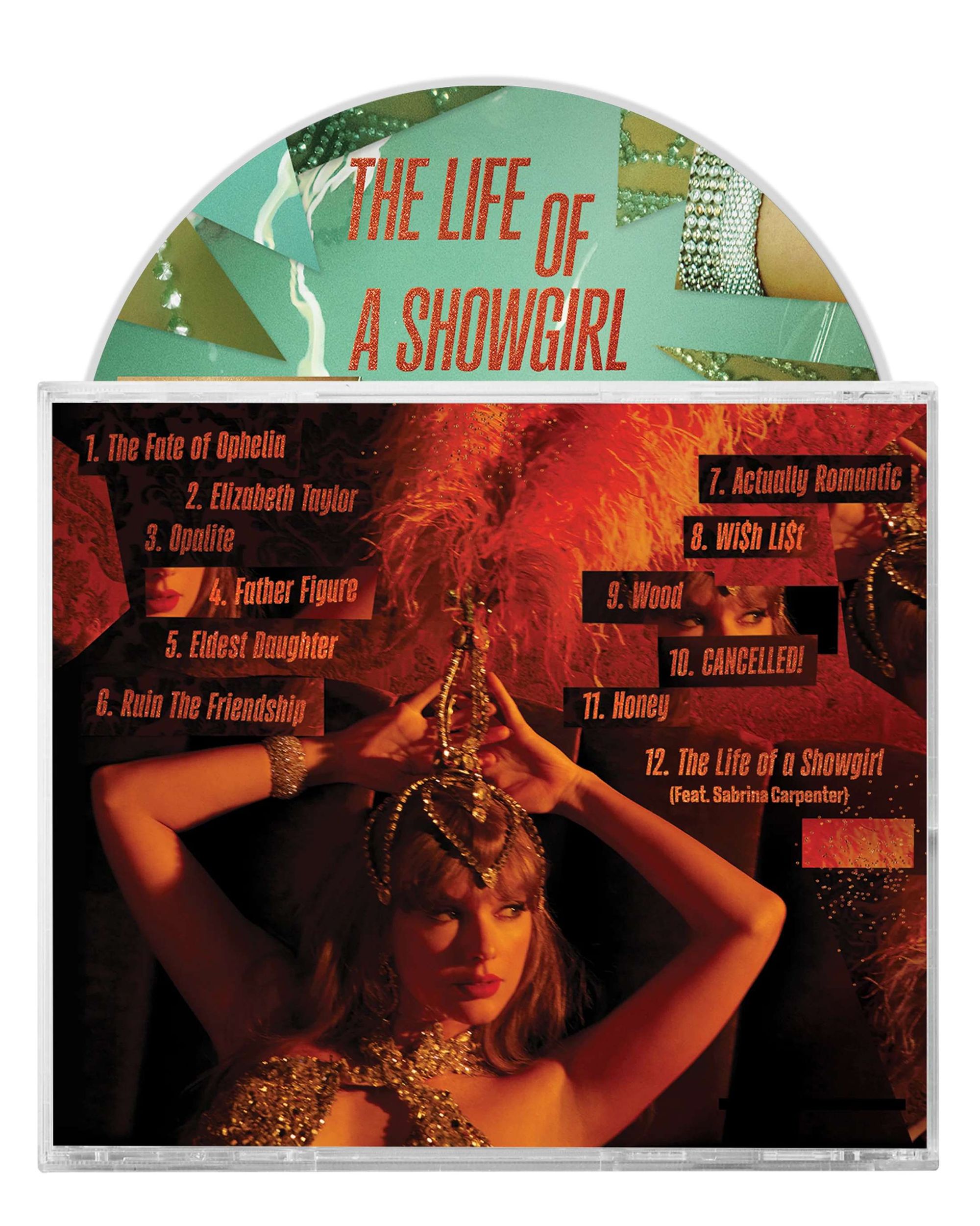 Taylor Swift - The Life Of A Showgirl: Sweat And Vanilla Perfume CD