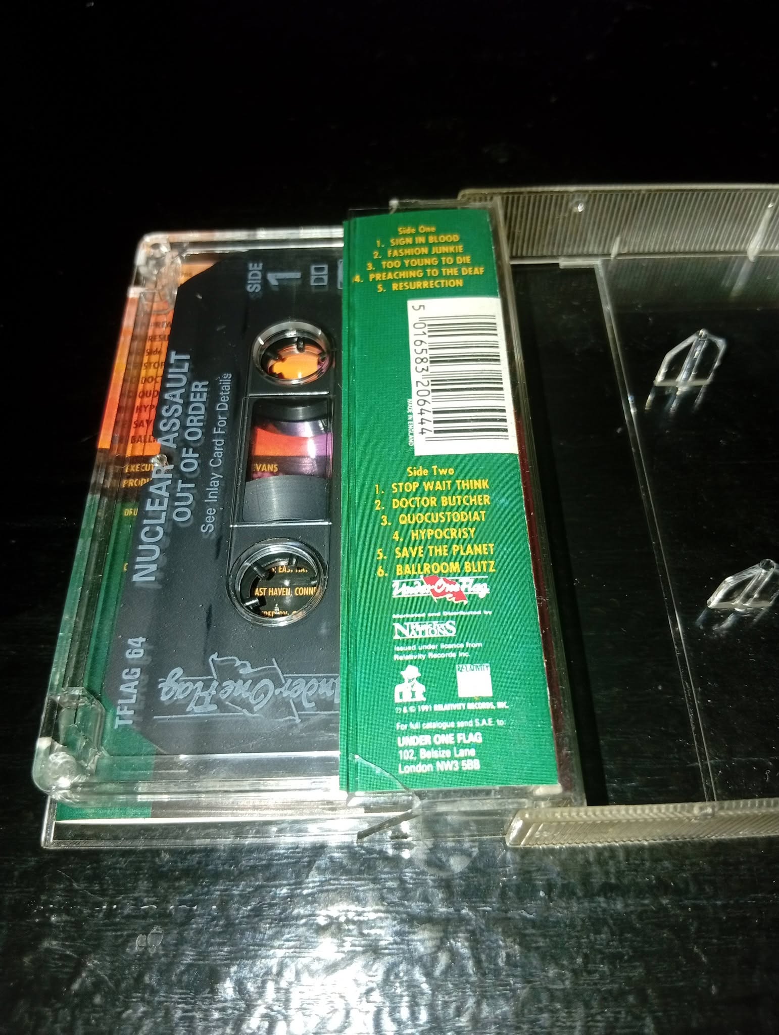Nuclear Assault - Out of order Cassette
