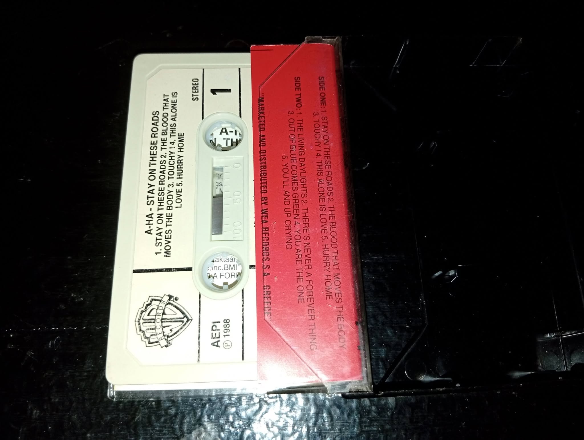 a-ha – Stay On These Roads Cassette