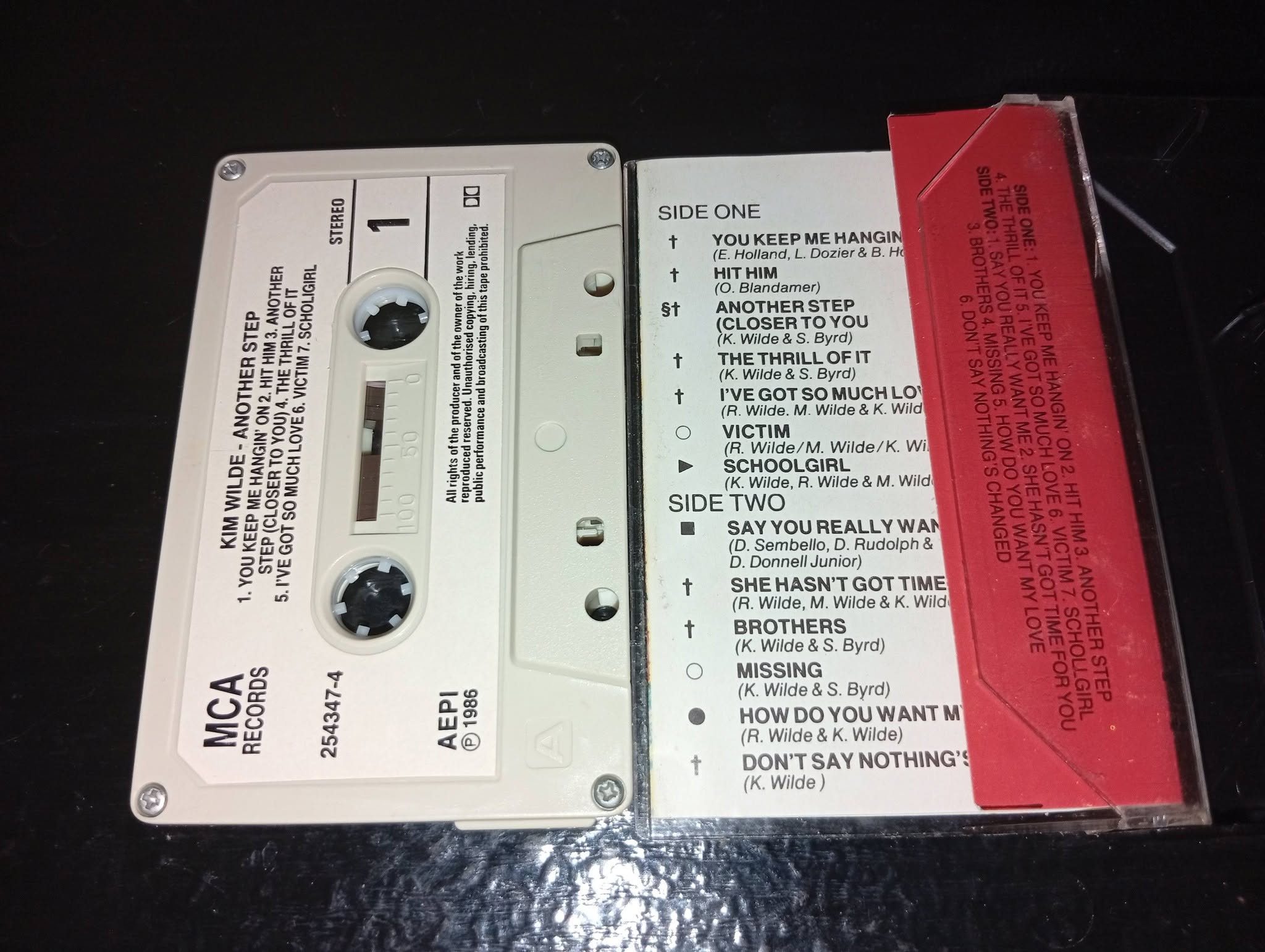 Kim Wilde – Another Step Cassette