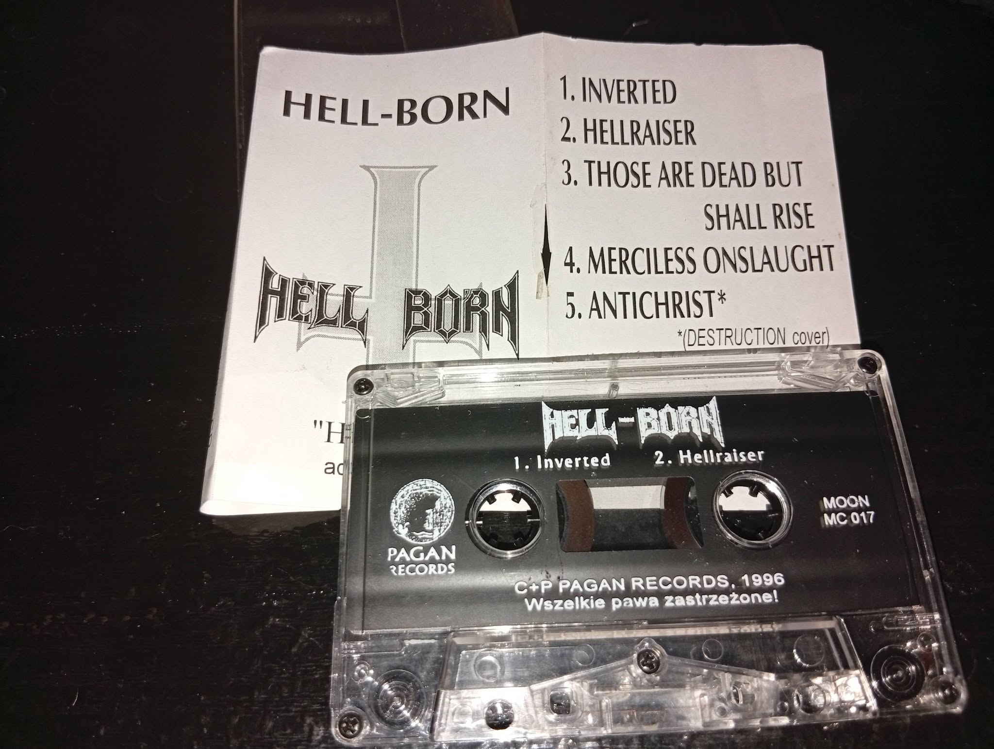 Hell-Born – Hell-Born ''Advance CD'' Promo Ep Cassette