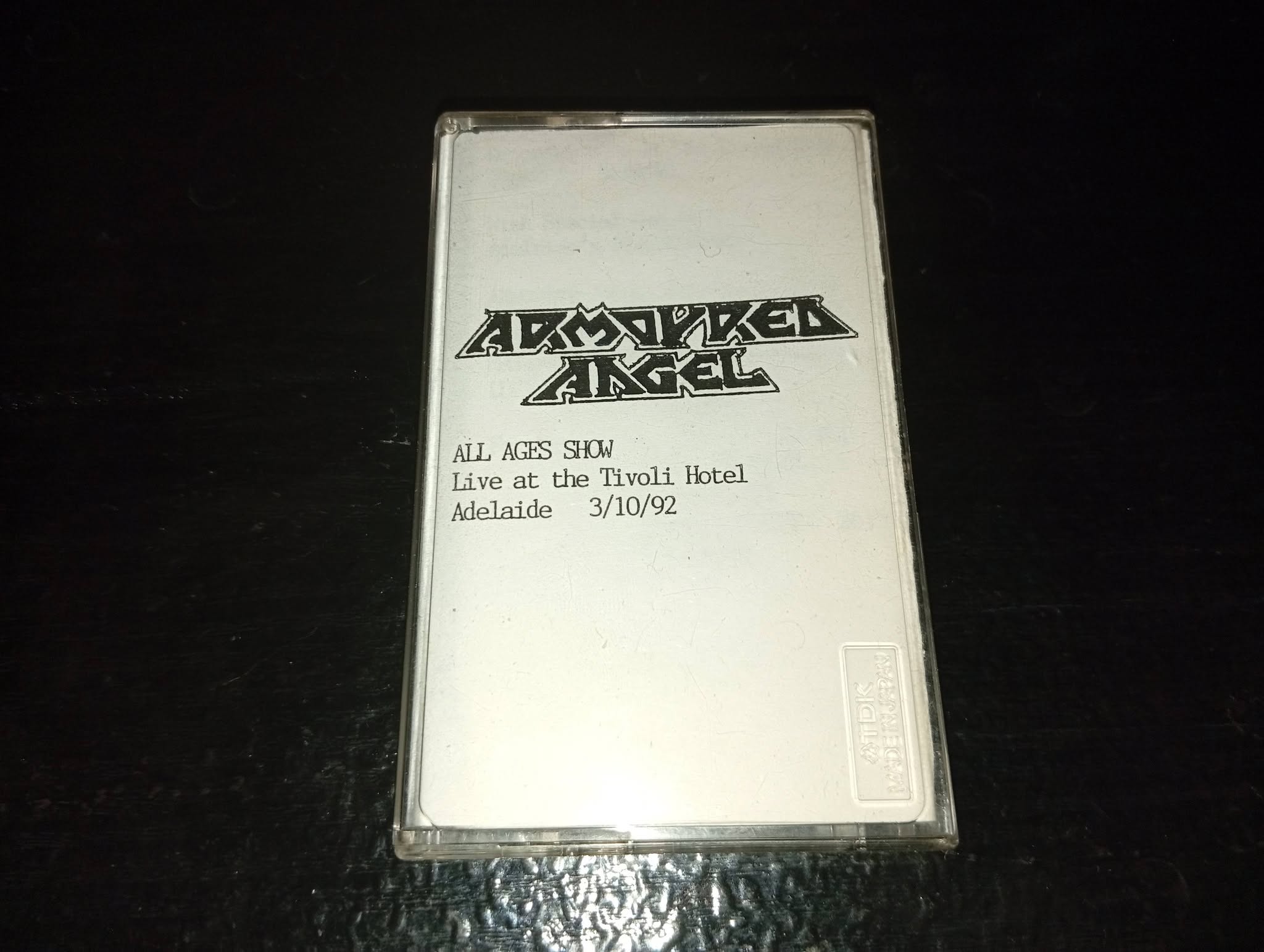 Αrmoured Angel - All ages show Live at Tivoli Hotel '92 Cassette