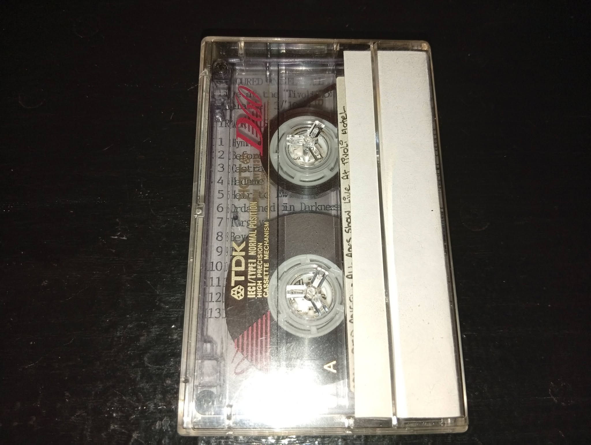 Αrmoured Angel - All ages show Live at Tivoli Hotel '92 Cassette