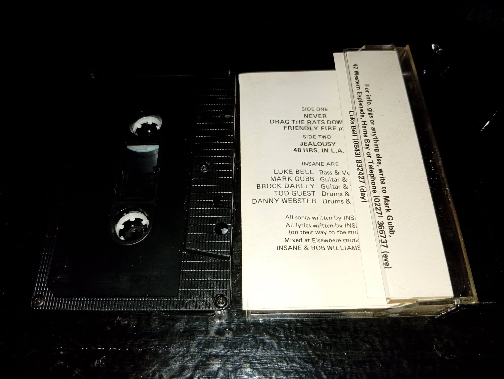 Insane – Things Are Looking Up Cassette (demo)