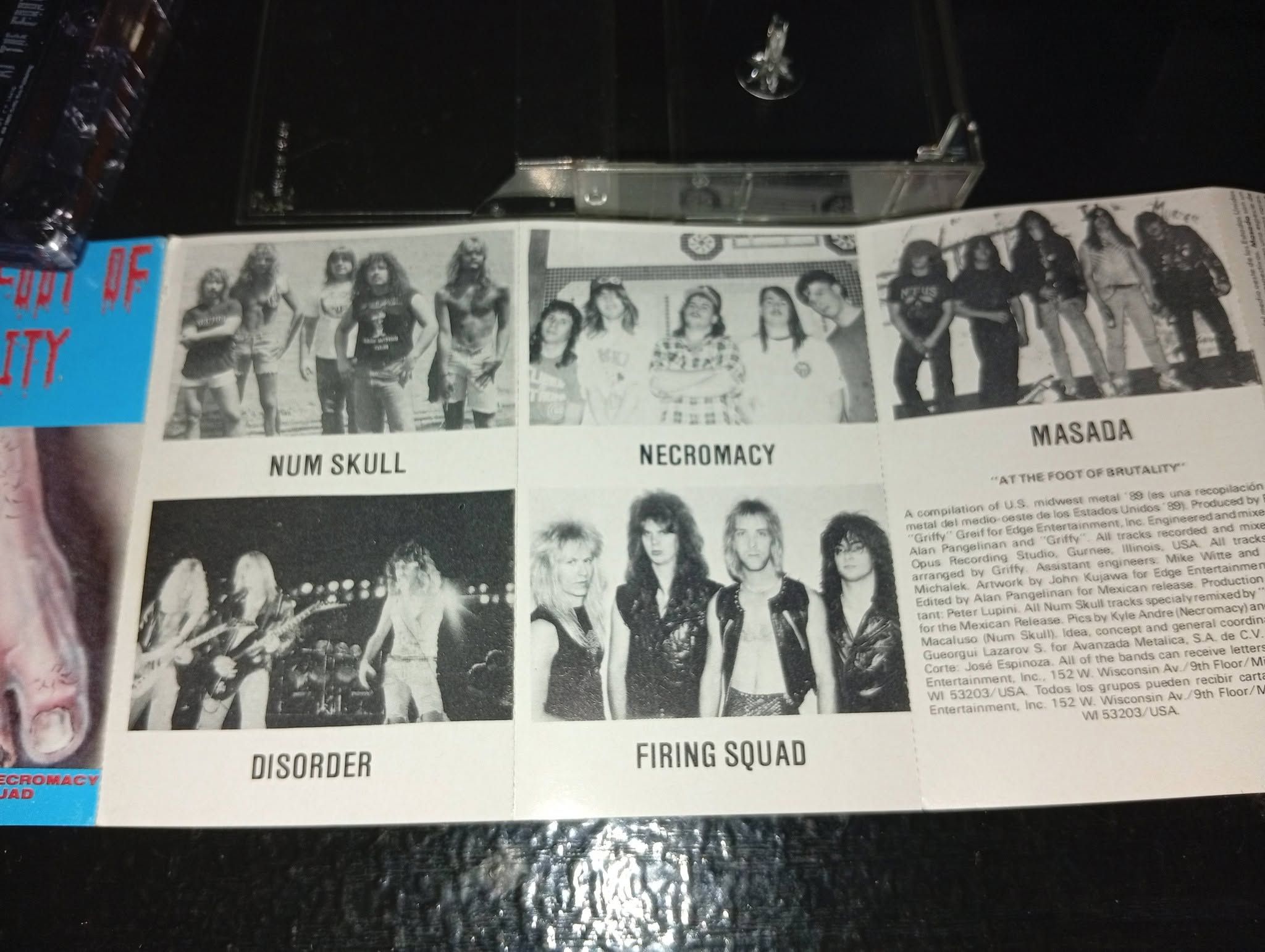 Various – At The Foot Of Brutality Cassette