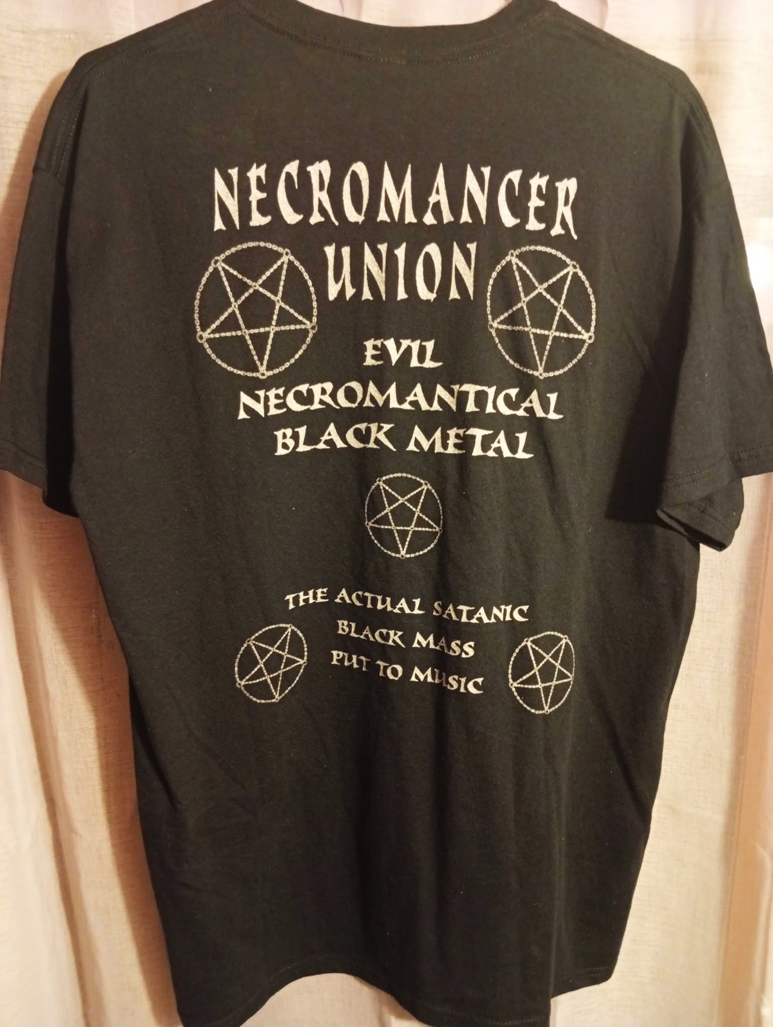 Mortuary Drape - Necromancer Union T-shirt