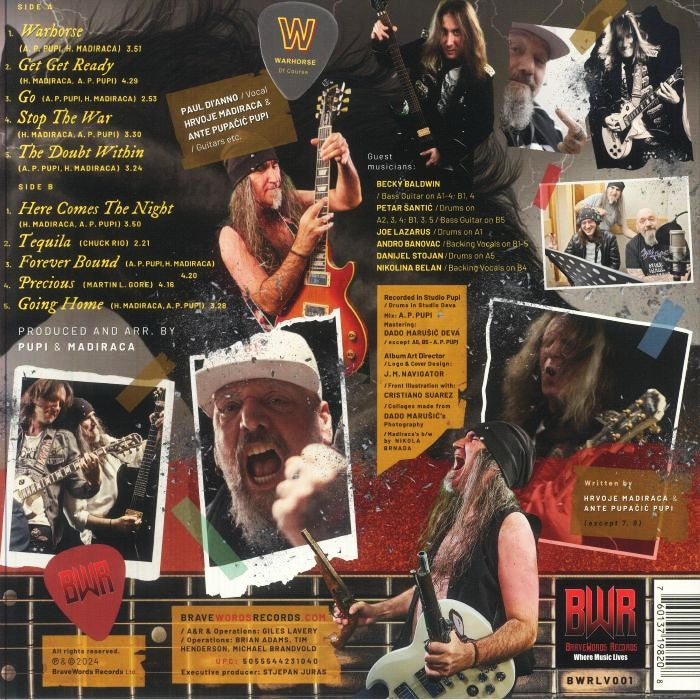 Paul Di'Anno's Warhorse – Paul Di'Anno's Warhorse Vinyl
