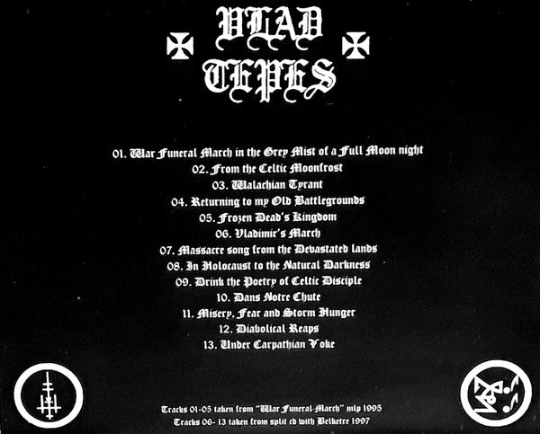 Vlad Tepes – March To The Black Holocaust CD