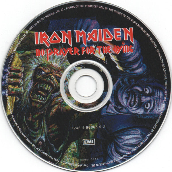 Iron Maiden – No Prayer For The Dying CD