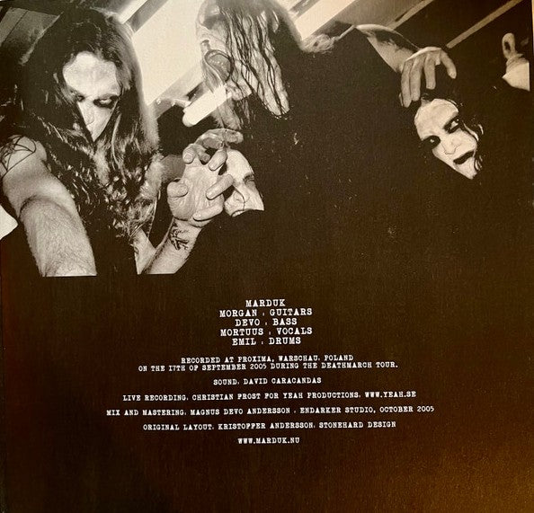 Marduk - Warschau Vinyl
