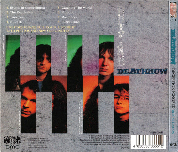 Deathrow - Deception ignored CD
