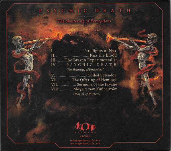 Acherontas – Psychic Death "The Shattering Of Perceptions" CD