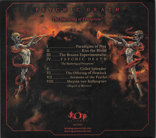 Acherontas – Psychic Death "The Shattering Of Perceptions" CD