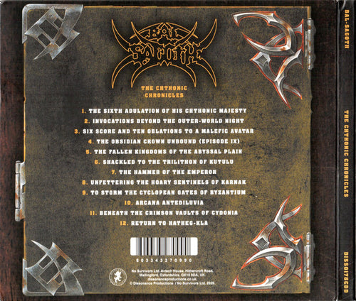 Bal-Sagoth – The Chthonic Chronicles CD