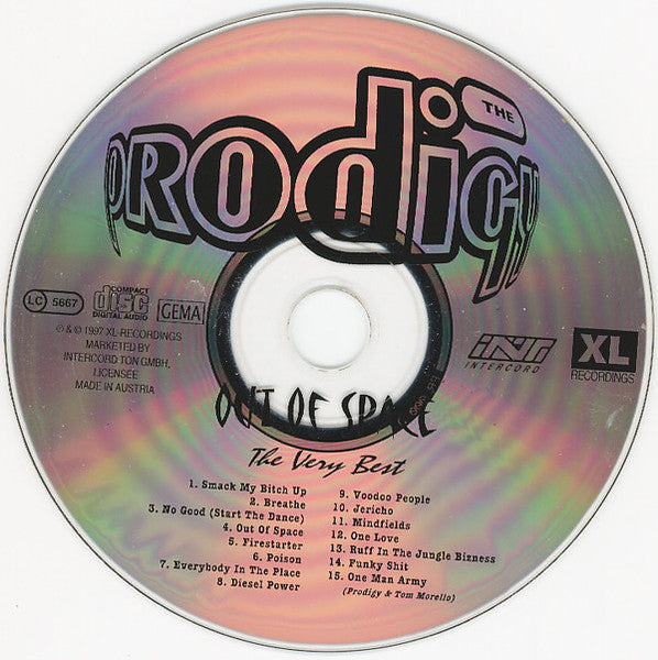 Prodigy - Out of space (The very best CD