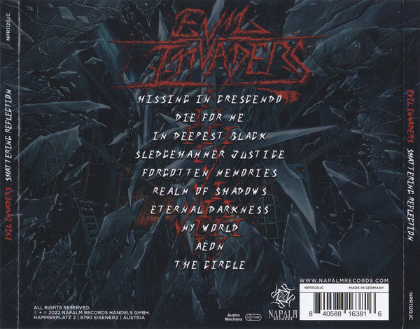 Evil Invaders – Shattering Reflection CD