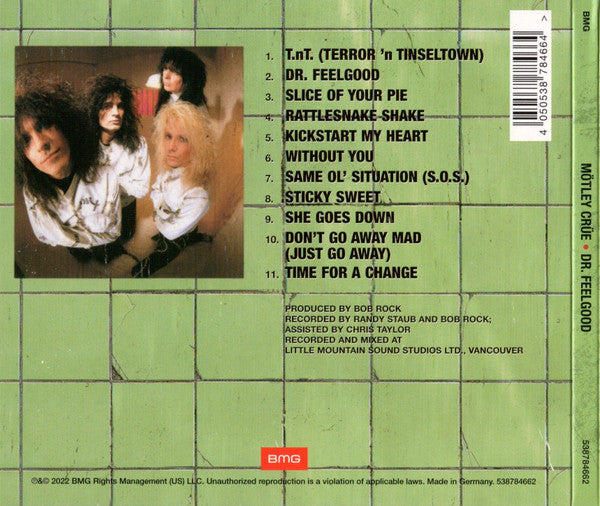 Motley Crue – Dr. Feelgood CD