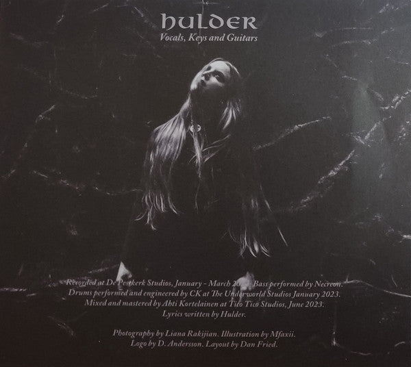 Hulder - Verses in oath CD