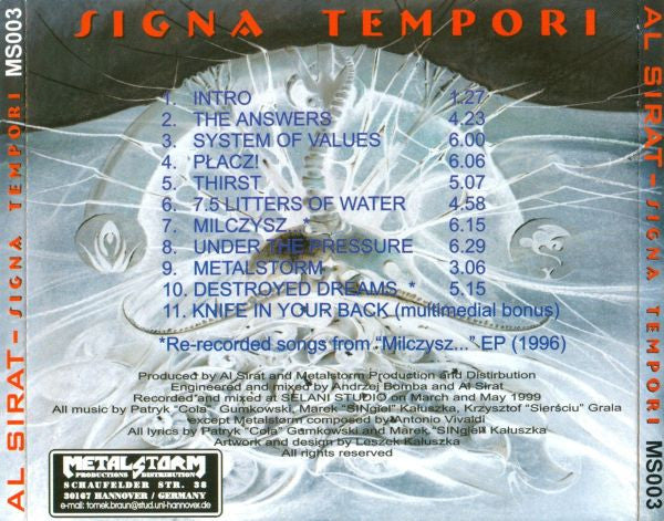 Al Sirat – Signa Tempori CD