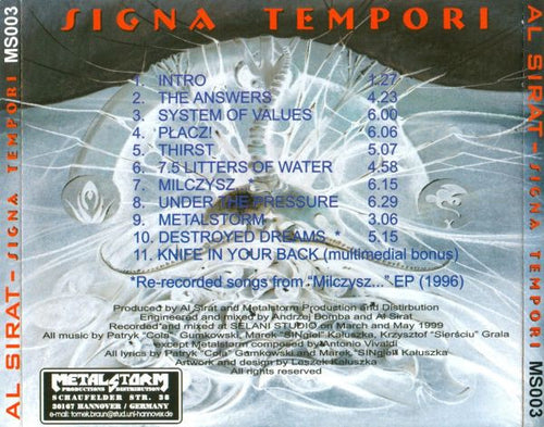 Al Sirat – Signa Tempori CD