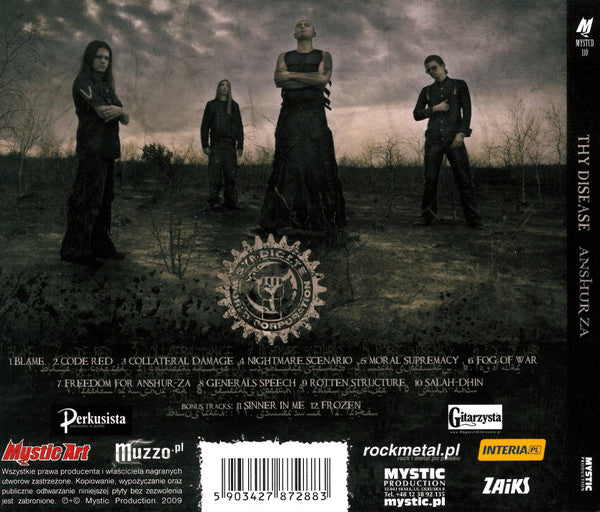 Thy Disease ‎– Anshur-Za CD