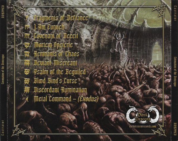 Castrator - Coronation Of The Grotesque CD