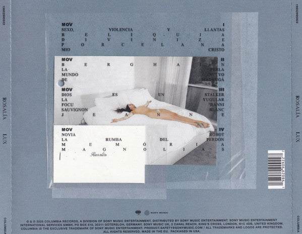 Rosalía – Lux CD