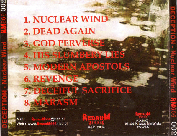 Deception ‎– Nuclear Wind CD