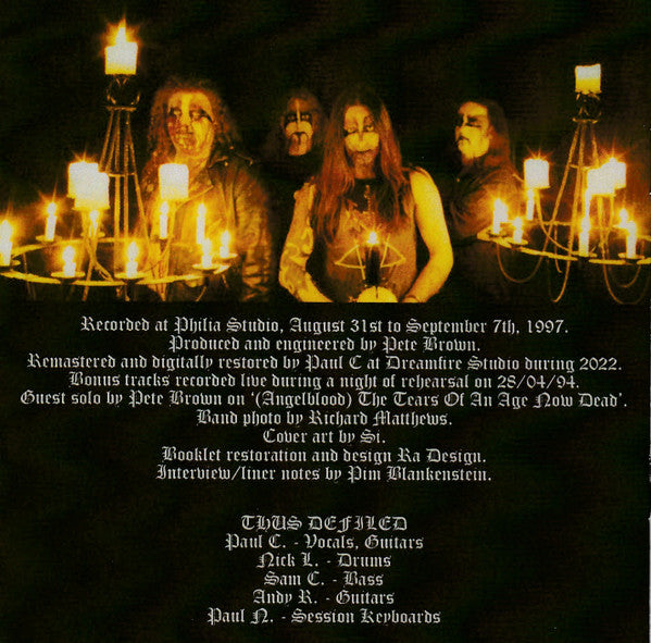 Thus Defiled – Wings Of The Nightstorm CD