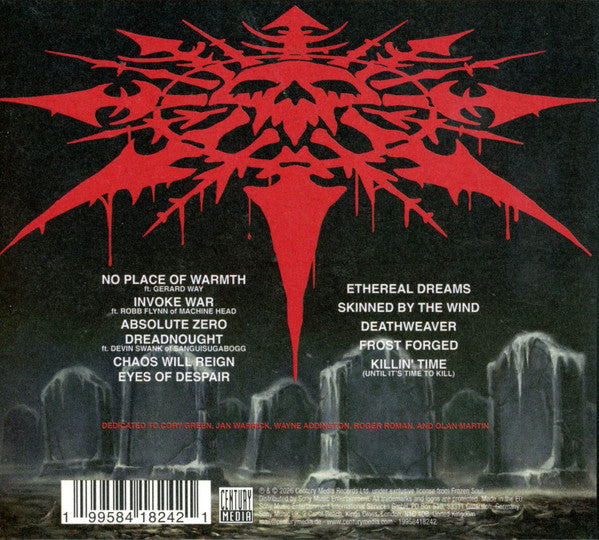 Frozen Soul - No Place Of Warmth CD