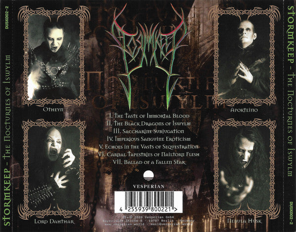 Stormkeep – The Nocturnes Of Iswylm CD