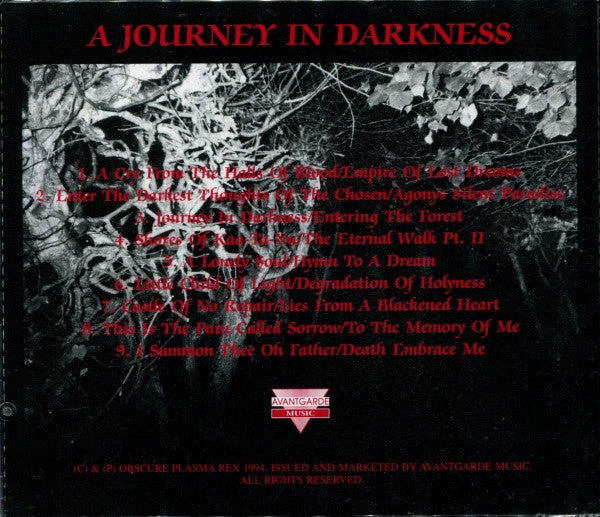 Ophthalamia – A Journey In Darkness CD