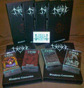 Nergal – Blasphemy Commandos Cassette x 4 Box set