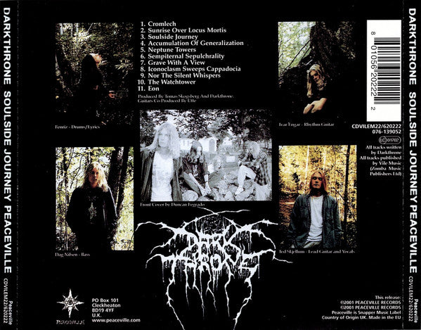 Darkthrone – Soulside Journey CD
