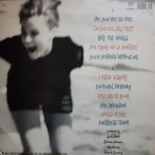 Belinda Carlisle ‎– Live Your Life Be Free Vinyl