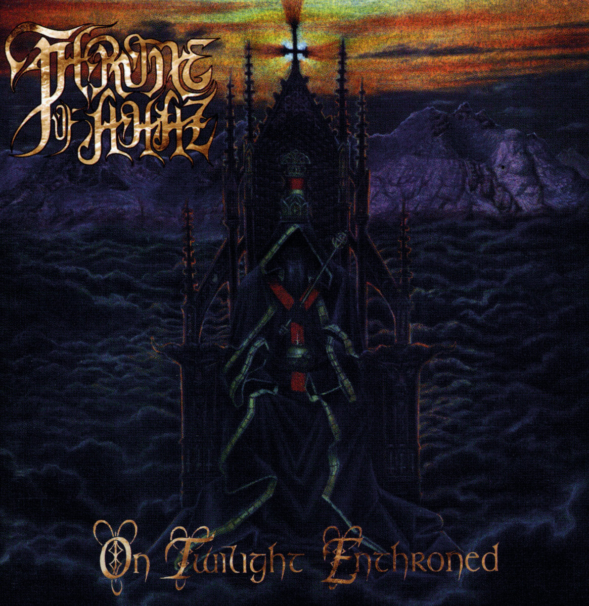Throne Of Ahaz – On Twilight Enthroned Vinyl
