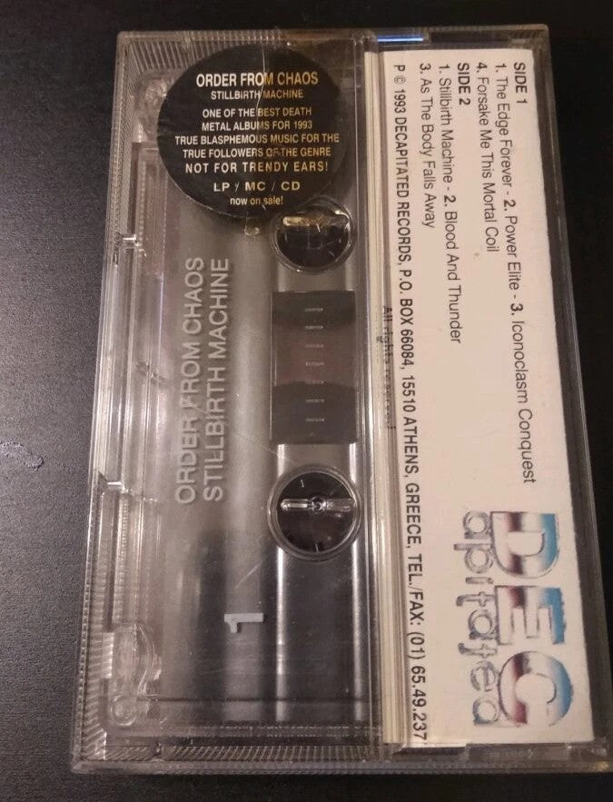 Order From Chaos - Stillbirth Machine Cassette