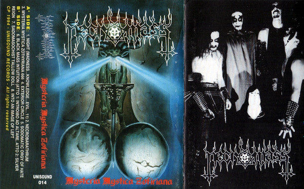 Necromass - Mysteria Mystica Zofiriana Cassette